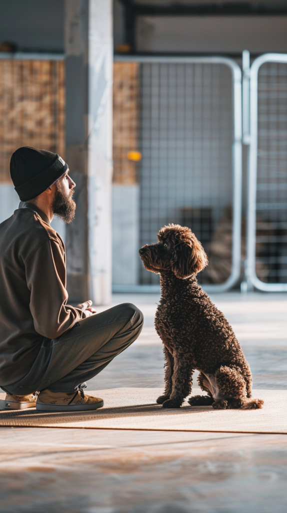 Poodle Training Motivation and Cue Response